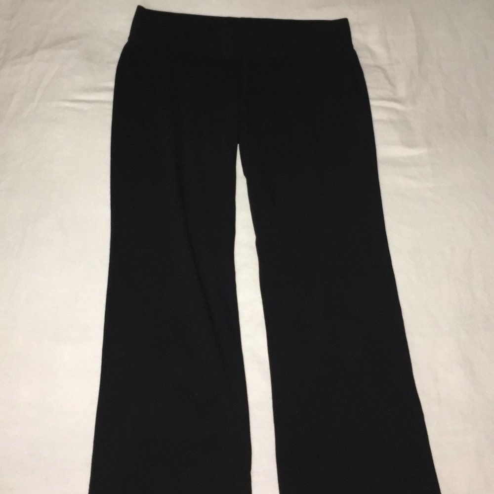 Black Yoga Pants with Waistband